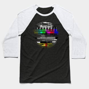 Test Card Baseball T-Shirt